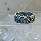 Bird ring heart dove band Valentine love heart size 5 sterling silver women girls