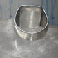 Modern ring size 10.50 sterling silver women men
