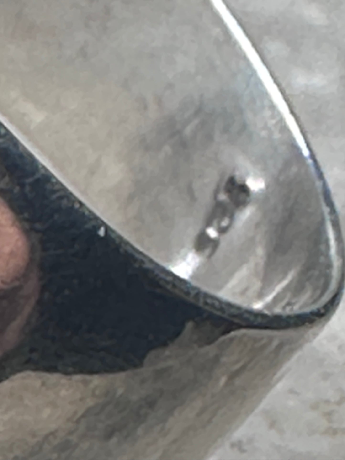 Modern ring size 10.50 sterling silver women men