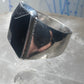 Modern ring size 10.50 sterling silver women men