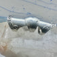 Vintage Sterling Silver Hinged Full Finger Armor Shield Ring Size 8.75 9 23g
