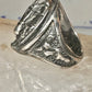 Horse ring horseshoe band southwestern size 5 cowgirl pinky sterling silver women