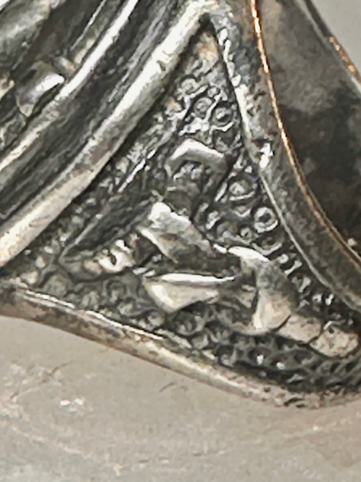 Horse ring horseshoe band southwestern size 5 cowgirl pinky sterling silver women