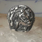 Horse ring horseshoe band southwestern size 5 cowgirl pinky sterling silver women