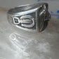 Horse ring horseshoe band southwestern size 10 cowboy sterling silver women men