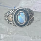 Black Hills Gold Ring opal leaves band size 7 sterling silver women men