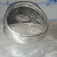 Horse ring horseshoe band southwestern size 10 cowboy sterling silver women men