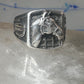 Horse ring horseshoe band southwestern size 10 cowboy sterling silver women men