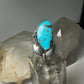 Navajo ring longTurquoise size 6.50 sterling silver women