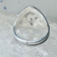 Navajo ring leaves cigar band size 8.50 sterling silver women girls