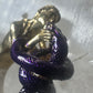 Figurative ring naked lady holding snake band size 7 sterling silver women