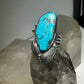 Navajo ring longTurquoise size 6.50 sterling silver women