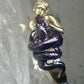 Figurative ring naked lady holding snake band size 7 sterling silver women