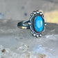 Vintage Turquoise Ring Navajo size 8.75 sterling silver women girls