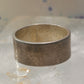 Mexican ring wedding band size 13 sterling silver women men
