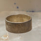 Mexican ring wedding band size 13 sterling silver women men
