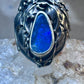 Navajo Ring opal ? size 8.50 sterling silver women men