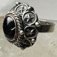 Poison ring star Mexico  band size 7.50 sterling silver women girls