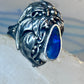 Navajo Ring opal ? size 8.50 sterling silver women men
