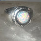 Navajo lab opal ring signed B size 5.75 sterling silver women
