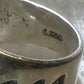 Pollack ring Spirit Bear size 9 sterling silver women men
