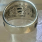 Pollack ring Spirit Bear size 9 sterling silver women men
