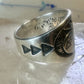 Pollack ring Spirit Bear size 9 sterling silver women men