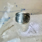 Pollack ring Spirit Bear size 9 sterling silver women men