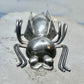 Vintage Taxco Sterling Silver Beetle Pin Mexican Insect Brooch 1 3/4" 6.5g 925