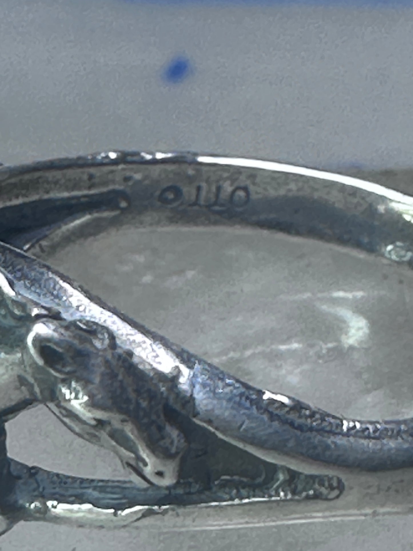 Galloping Horse Ring by Ott band size 8.75 cowgirl sterling silver women girls