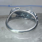 Galloping Horse Ring by Ott band size 8.75 cowgirl sterling silver women girls