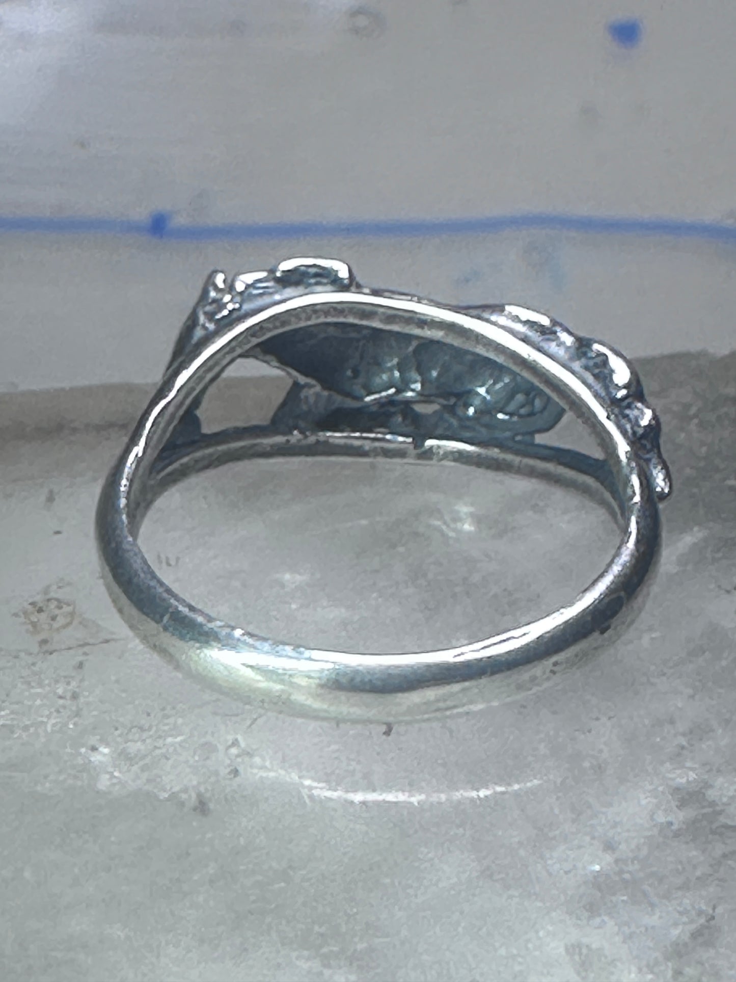 Galloping Horse Ring by Ott band size 8.75 cowgirl sterling silver women girls