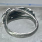 Galloping Horse Ring by Ott band size 4 cowgirl pinky sterling silver women girls
