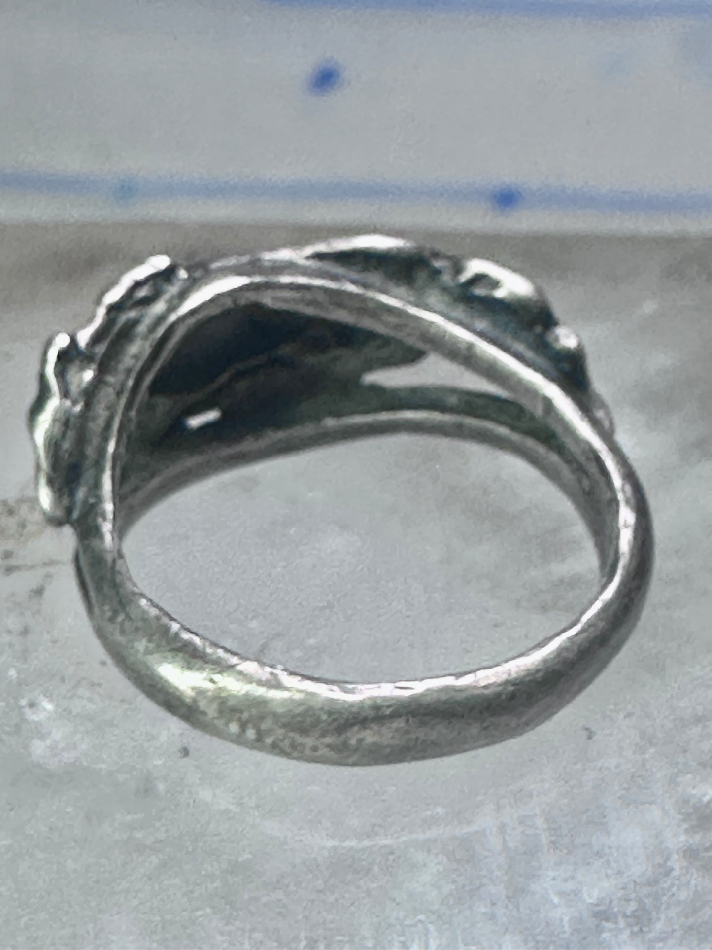 Galloping Horse Ring by Ott band size 4 cowgirl pinky sterling silver women girls