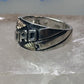 Black Hills Gold ring Dad band Fathers Day leaves size 10.50 sterling silver men