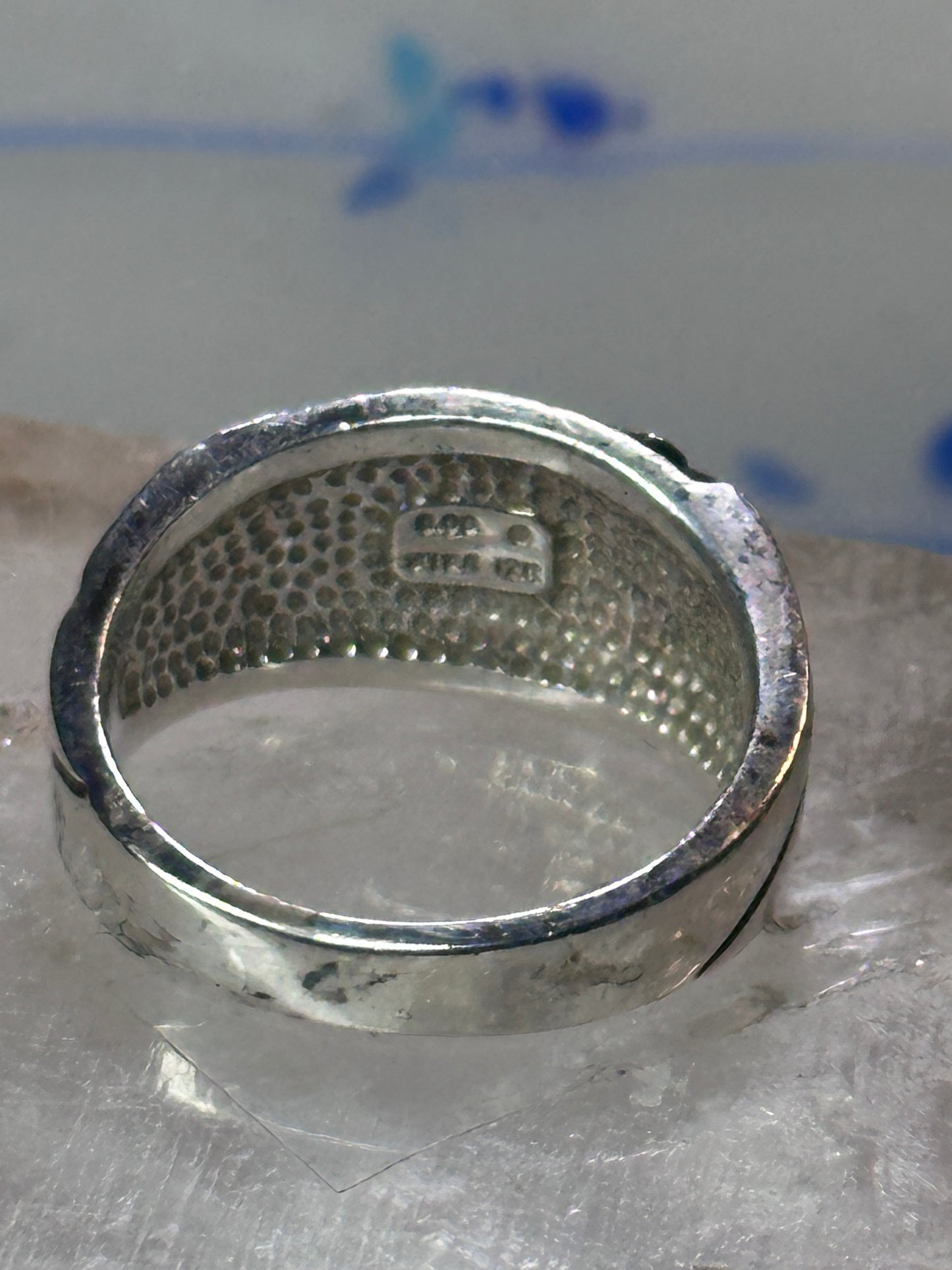 Black Hills Gold ring Dad band Fathers Day leaves size 10.50 sterling silver men