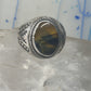 Tiger Eye ring size 10.75 Mexico sterling silver men women&nbsp;