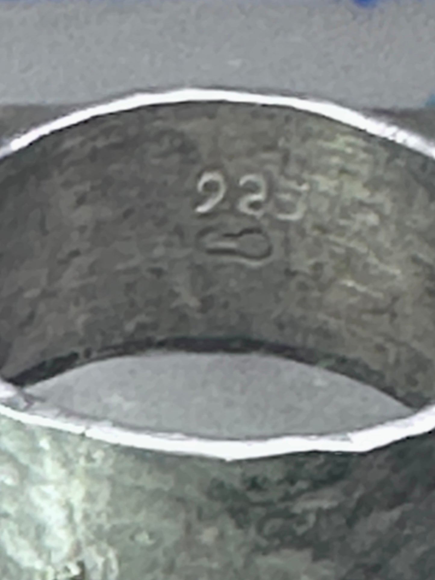 Horseshoe Ring Good Luck band size 9.25 cowboy sterling silver women men