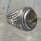 Tiger Eye ring size 10.75 Mexico sterling silver men women&nbsp;