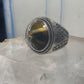 Tiger Eye ring size 10.75 Mexico sterling silver men women&nbsp;