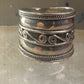 Cigar band ring rope design size 7.50 sterling silver women&nbsp;