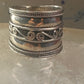 Cigar band ring rope design size 7.50 sterling silver women&nbsp;