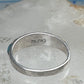 Vintage Sterling Silver Mosaic Turquoise Spiny Oyster Inlay Band Ring Size 8 2.4g