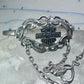 Harley Davidson ring slave bracelet biker motorcycle band size 7.75 sterling silver women