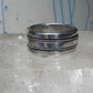 Spinner ring size 7.25 spinner biker band sterling silver women