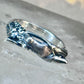 Lady ring women nude band sterling silver size 7.5 women