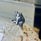 Horse ring foal band southwest size 6.5 cowgirl sterling silver women girls