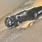 Lady ring women nude band sterling silver size 7.5 women