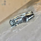 Lady ring women nude band sterling silver size 7.5 women