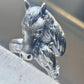 Horse ring foal band southwest size 6.5 cowgirl sterling silver women girls